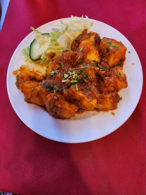 Bombay aloo! at The Curry House in Benidorm