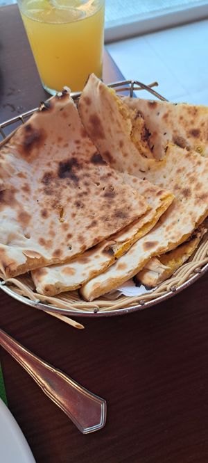 Peshwari naan at The Curry House in Benidorm