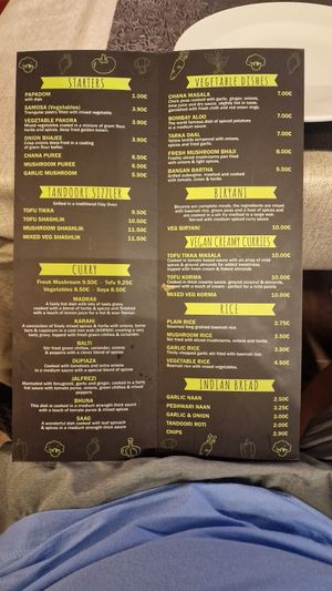  at The Curry House in Benidorm