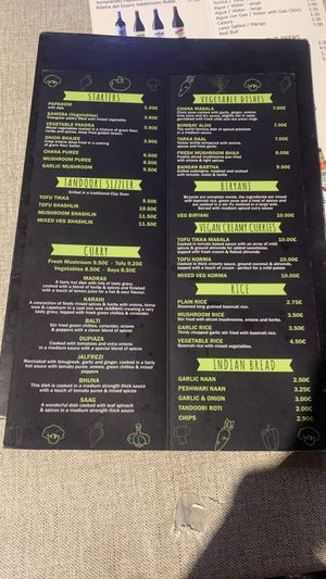   at The Curry House in Benidorm