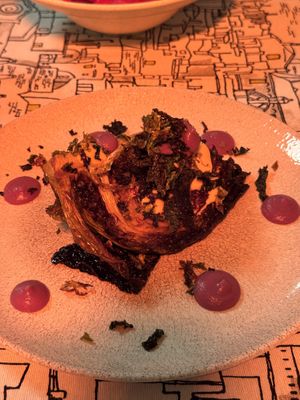 Yummy kale  at Stara Loza in Dubrovnik