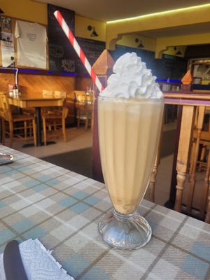 Oat Biscoff Milkshake at Mike's Bites in Bangor