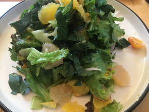 great salad at Tata Mezcaleria in Morelia