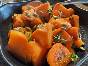 Carrots no cheese  at Tumbled Rock in Baraboo