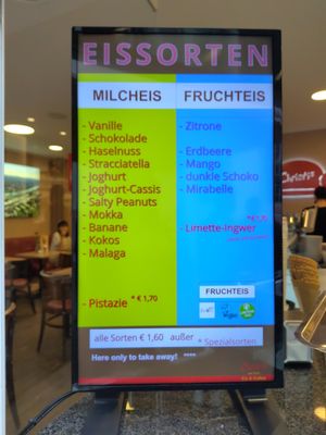 D at Christis - Eis & Kaffee in Trier