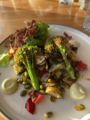 Fried broccoli   at Strikið in Akureyri