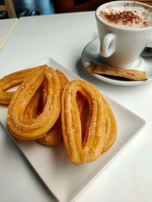 Churros at Es Fornet in Cadaques