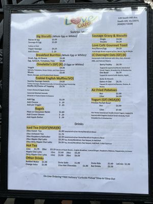 . at Love Café in South Hill