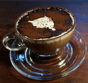 Hot chocolate at Coffee Doga Heritage - Ehwa branch 커피도가 헤리티지 이화점 in Seoul