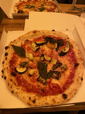 Pizza Verdure Vegan at Bottega No. 13 in Neustift Im Stubaital