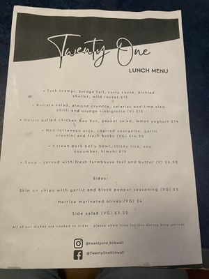  at Twenty One in Orkney Islands