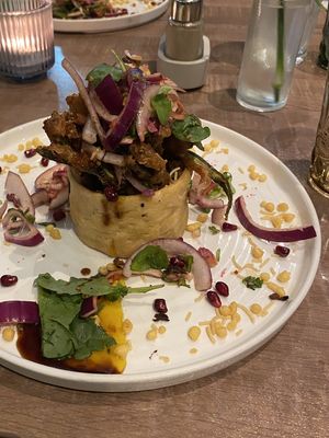 House chaat (vegan version)  at Restaurant In-Dish in Vienna