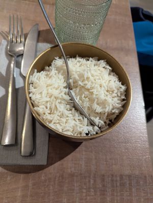 Rice at Restaurant In-Dish in Vienna