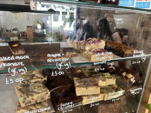  Selection of cakes   at Riptide   in Poole