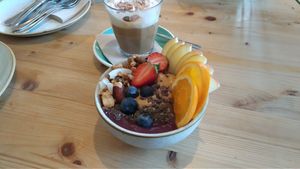 Acai bowl #Veganuary at Little Fern in Barcelona