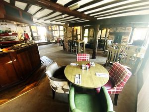 Large Capacity Dining at The Farmers Arms in Lower Apperley