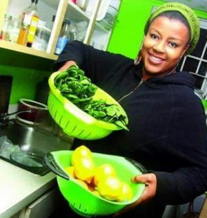 #LiveWholeHealthyGreen at Raw on da Porch in Nassau