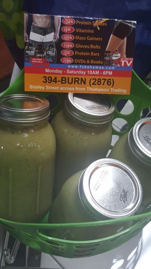 #LiveWholeHealthyGreen at Raw on da Porch in Nassau