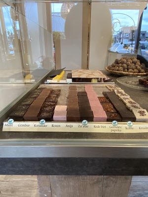 Za’atar is heerlijk, maar kurkuma peper ook  at De Chocolage in Bladel