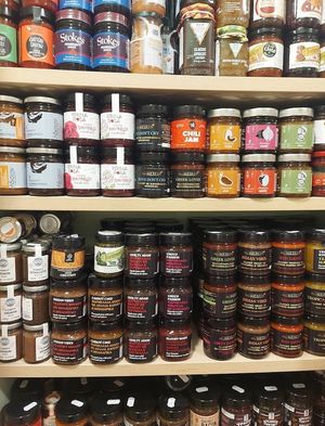 Many vegan spreads at Pantopoleio tis Thessalonikis - The Grocery of Thessaloniki in Thessaloniki
