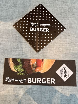 Real Vegan Burger   at Swing Kitchen - Universitätsring in Vienna
