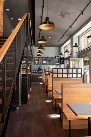 Inside at Swing Kitchen - Universitätsring in Vienna