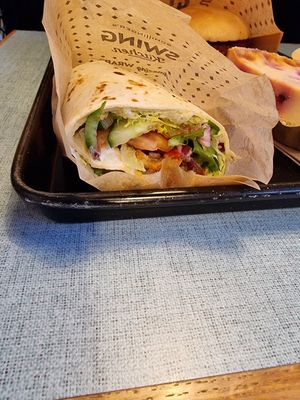 Kitchen wrap at Swing Kitchen - Universitätsring in Vienna