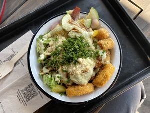Caesar salad   at Swing Kitchen - Universitätsring in Vienna