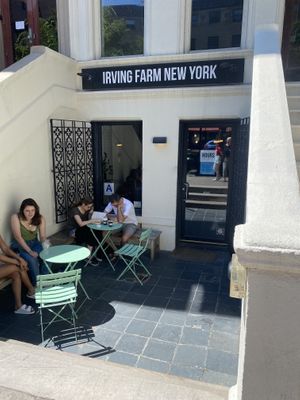 Outside  at Irving Farm New York in New York City