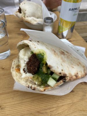 Delicious   at Ta'ameya Falafel in Stockholm