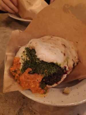 The "Classic Falafel" at Ta'ameya Falafel in Stockholm