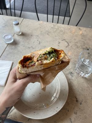 Classic pita  at Ta'ameya Falafel in Stockholm