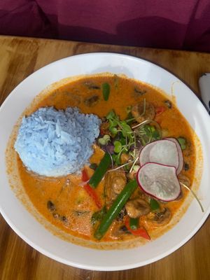 Mushroom curry at September in Bangkok in New Haven