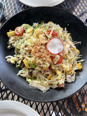 Tea leaf salad  at September in Bangkok in New Haven
