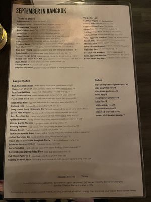   at September in Bangkok in New Haven