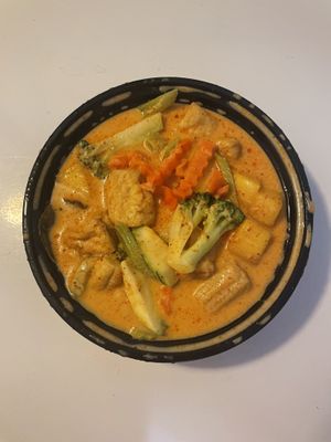Panang curry with tofu  at Mai Thai in Orange