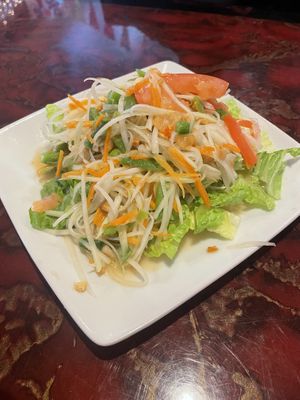 Papaya salad  at Mai Thai in Orange