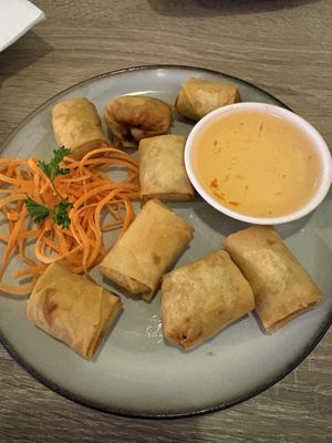 Spring rolls  at Mai Thai in Orange