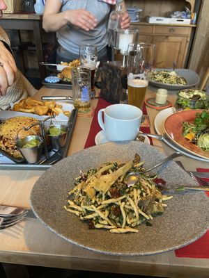 Amazing bavarian restaurant with several vegan / vegetarian options, super tasty, great service! #Veganuary at Wirtshaus im Tutzinger Hof in Starnberg