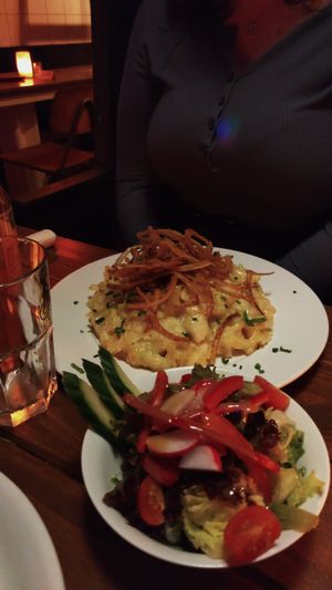 Käsespätzle at Zur Alten Fleischerei in Muenster