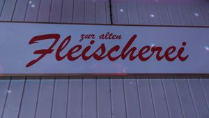 Sign at Zur Alten Fleischerei in Muenster