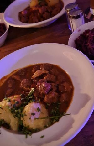 Veganes Gulasch at Zur Alten Fleischerei in Muenster