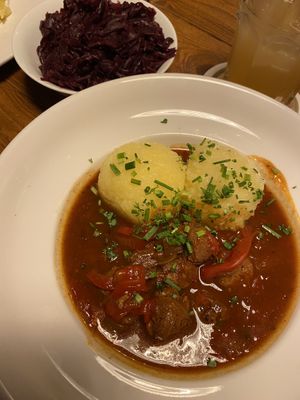 Ungarisches Gulasch   at Zur Alten Fleischerei in Muenster