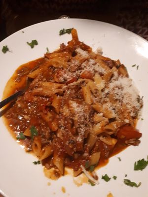 Vegan Bolognese at Casa Mucca in Krun