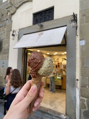   at Gelateria Sunflower in Arezzo