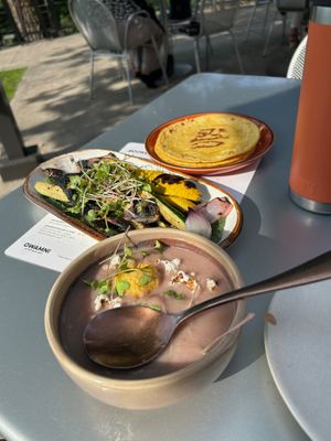 Charred Vegetable Plate at Owamni by The Sioux Chef in Minneapolis