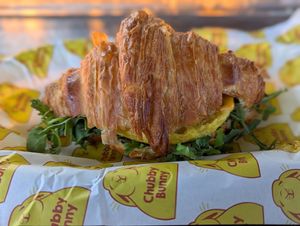 Croissan'wich at Chubby Bunny in Portland