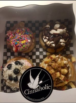 Cinnaholic VEGAN cinnamon rolls at Cinnaholic in Victoria