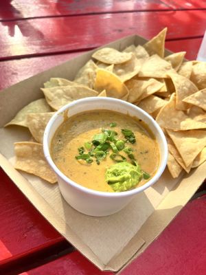 Vegan queso   at HG SPLY CO in Dallas