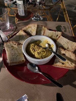 Hummus 😍 at The Kalymnos Experience Healthy Food Bar in Kalymnos